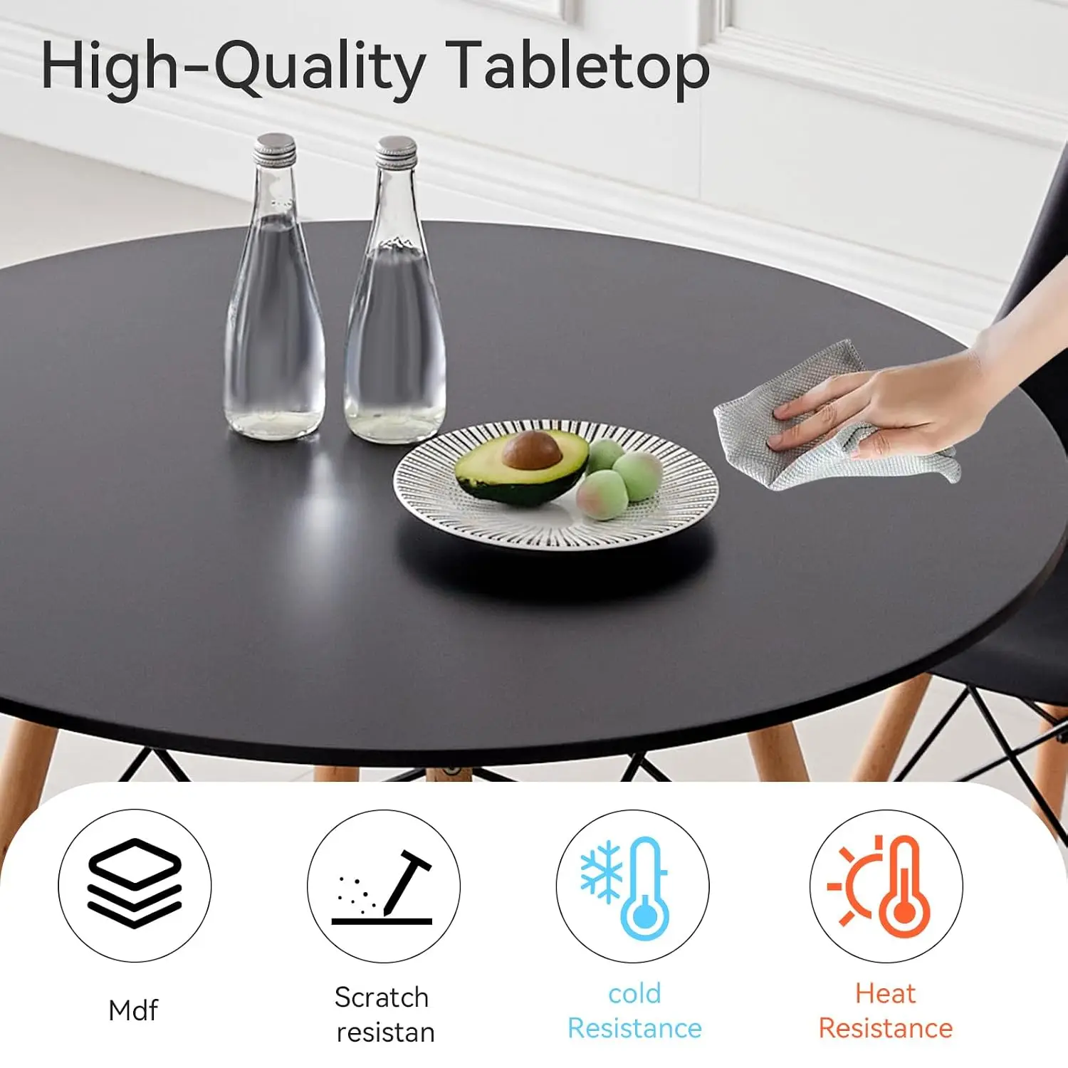 Round Dining Table Set 31.5