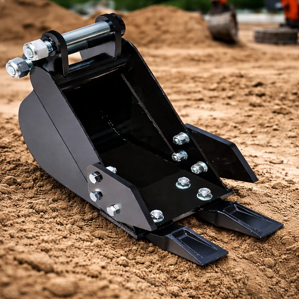 

Customized 200mm Narrow Trenching Bucket for Mini Excavator Heavy Duty Digging Bucket with Teeth Industrial Attachment