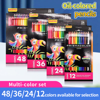 PRISMACOLOR 4.0mm 12/24/36/48 Colors Oil Colored Drawing Pencil Set Assorted Colors Pencils Premier Sketch Art Supplies