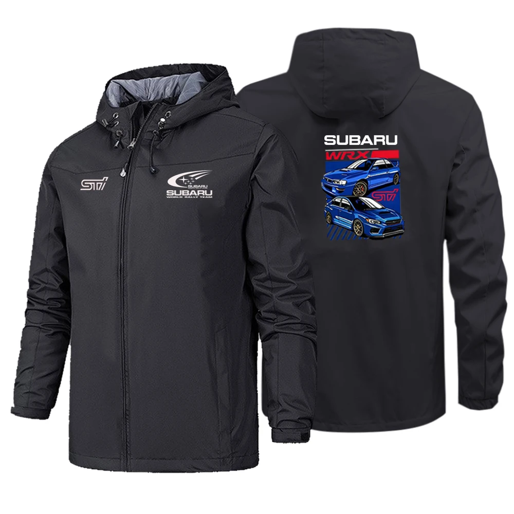 SUBARU Racing Jacket, Men's Trendy Jacket, Men's Outdoor Windproof