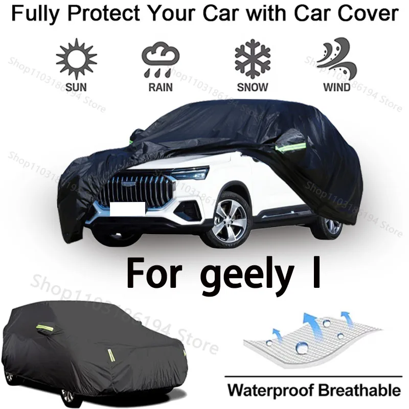 

Full Car Cover For Geely Geecy L Outdoor Protective Gear-Snowproof, Sunshield, Waterproof and Dustproof Automobile Accessories