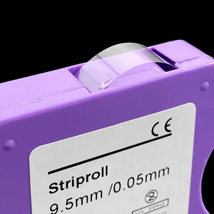 Wellck-Bands Matrix Light Creded Harz, transparentes Formblatt, Zahnmedizin, Zahnstripper, Breite 9,5 mm, 15m 6 Hauptverkäufe zahnärztliche Acetatmatrix - №3