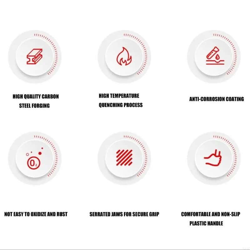 Multuração alicates desconexão elétrica 8 polegadas compactos para solução reparo automático