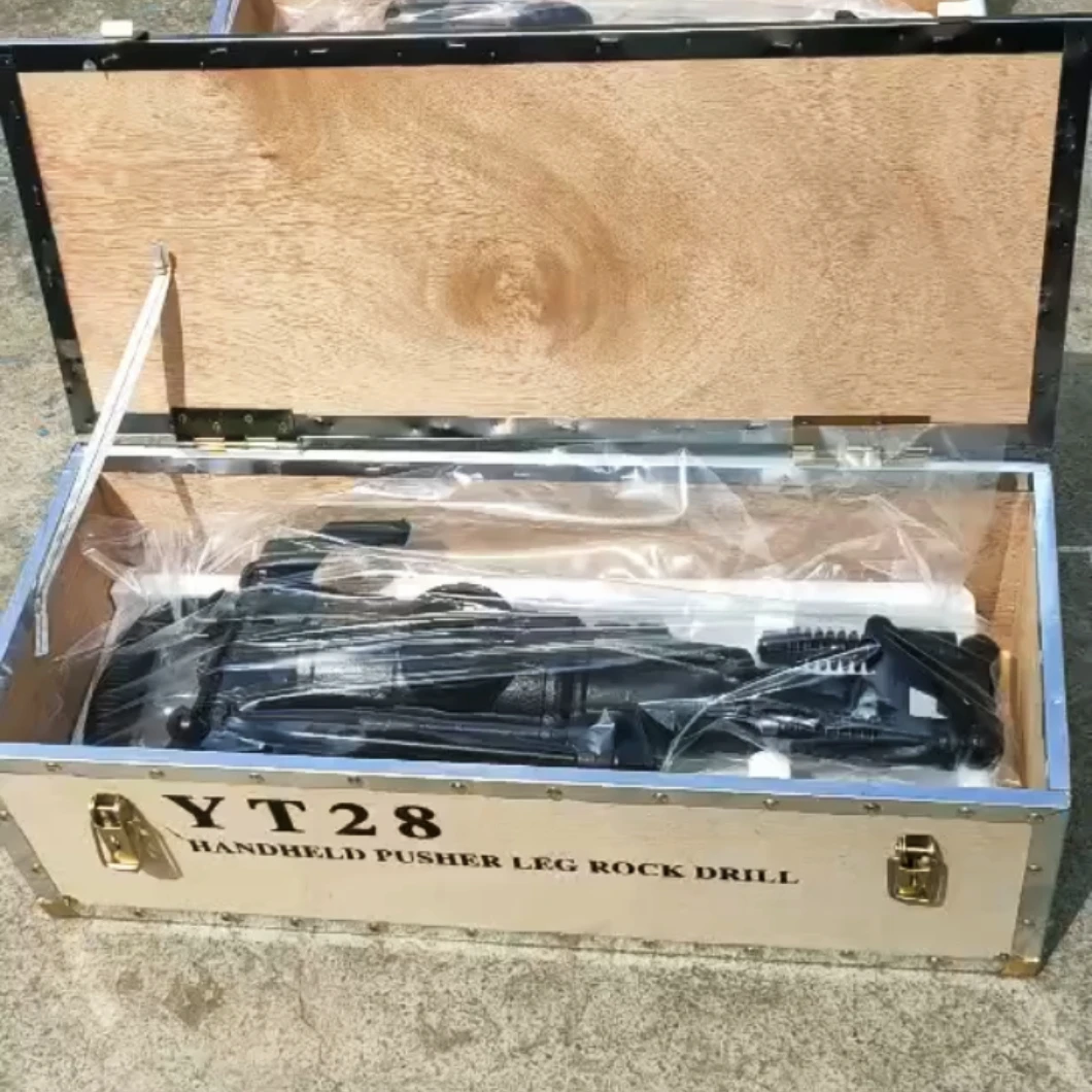 

Пневматический перфоратор YT27 для бурения горных пород при добыче полезных ископаемых, проходке тоннелей и в карьерах