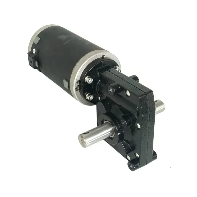 Dc Motor 200W Worm Gear Motor Gearbox 200W 24V 12V Worm Gear Motor With Speed