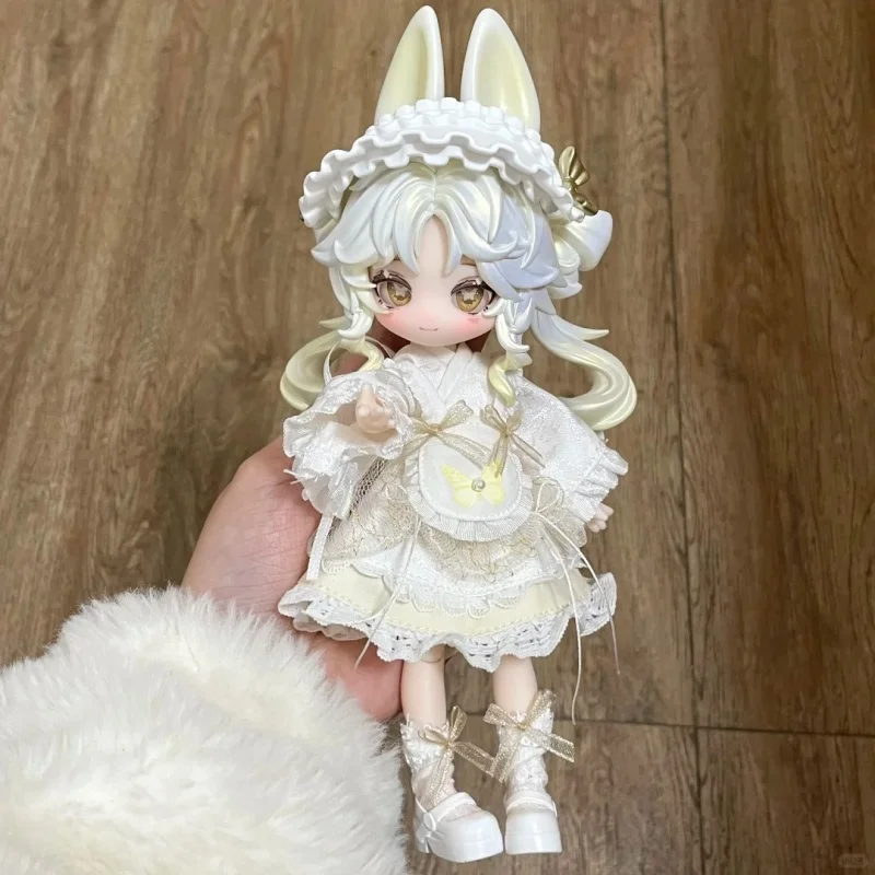 Originale Inedibile Bambola Salta Tempo Lunare Bunny Baby Serie 1/12 Bjd Cieco Scatola Mobile Action Figurine Ornamento Scatola Misteriosa Regalo
