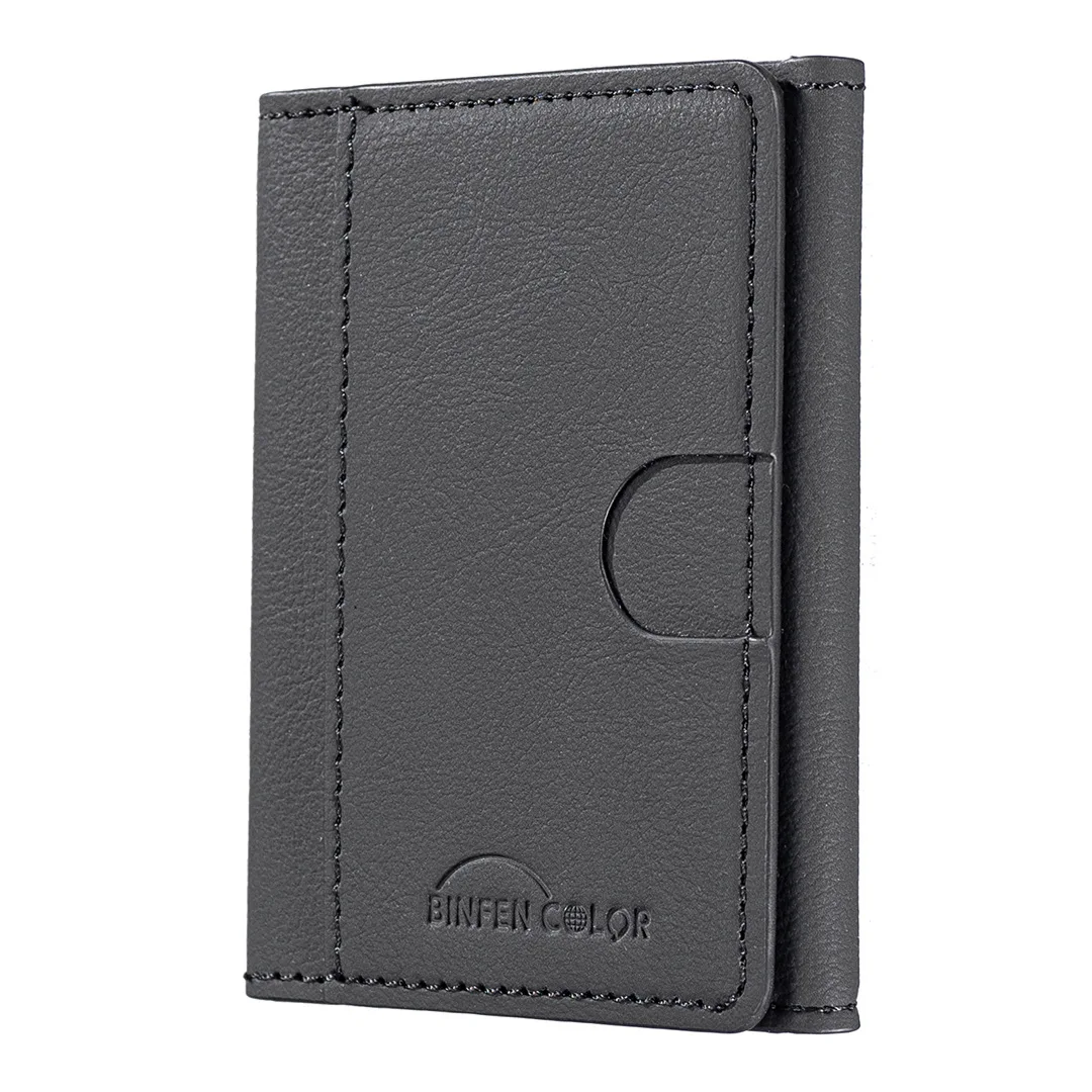 Strong Magnetic Phone Wallet with Stand 6 Card Slots Holder for iPhone 15 14 13 12 Series Auto-Aligning Magnets Detachable