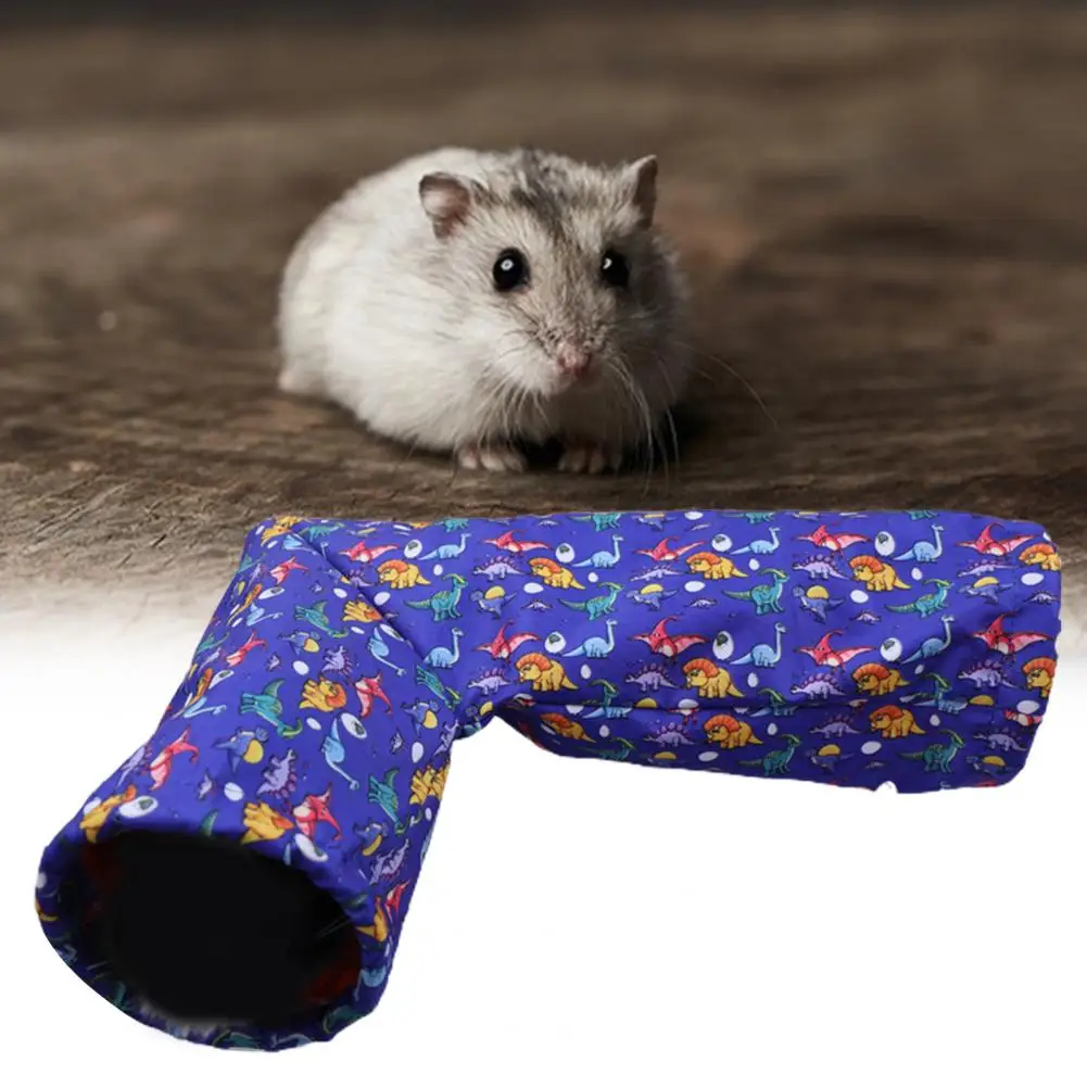 Lovely  Practical Right Angle Squirrel House Polyester Pet Nest Cartoon Pictures   for Ferret