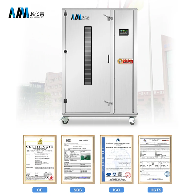 100Kg Miglior disidratatore automatico per alimenti Moringa Foglie Essiccatore per cavolo Essiccatore per bozzoli Grande scala