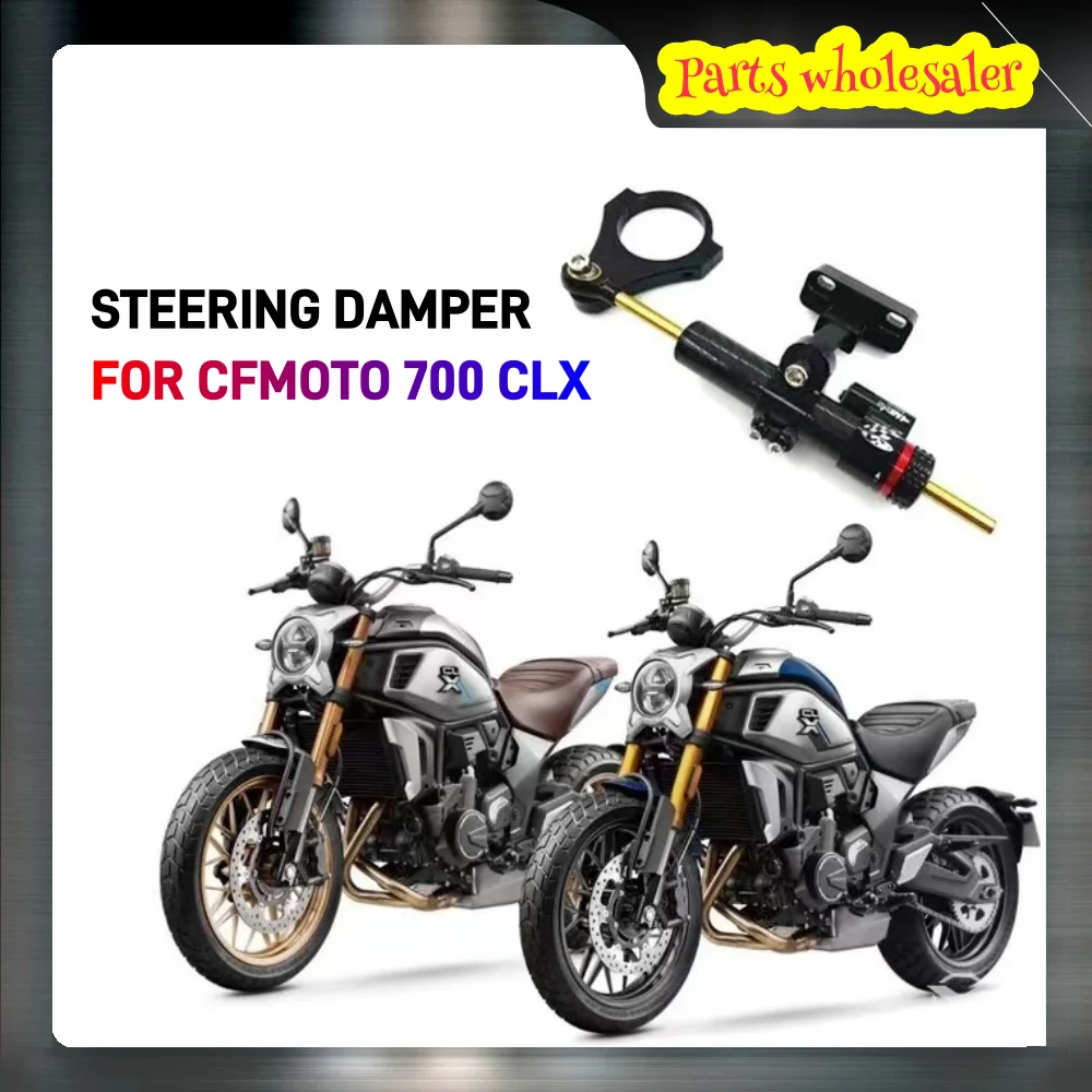 Motorcycle For CFMOTO 700 CLX 700CLX 700CL-X CLX700 700CL-X Sport Adjustable Steering Damper Stabilizer