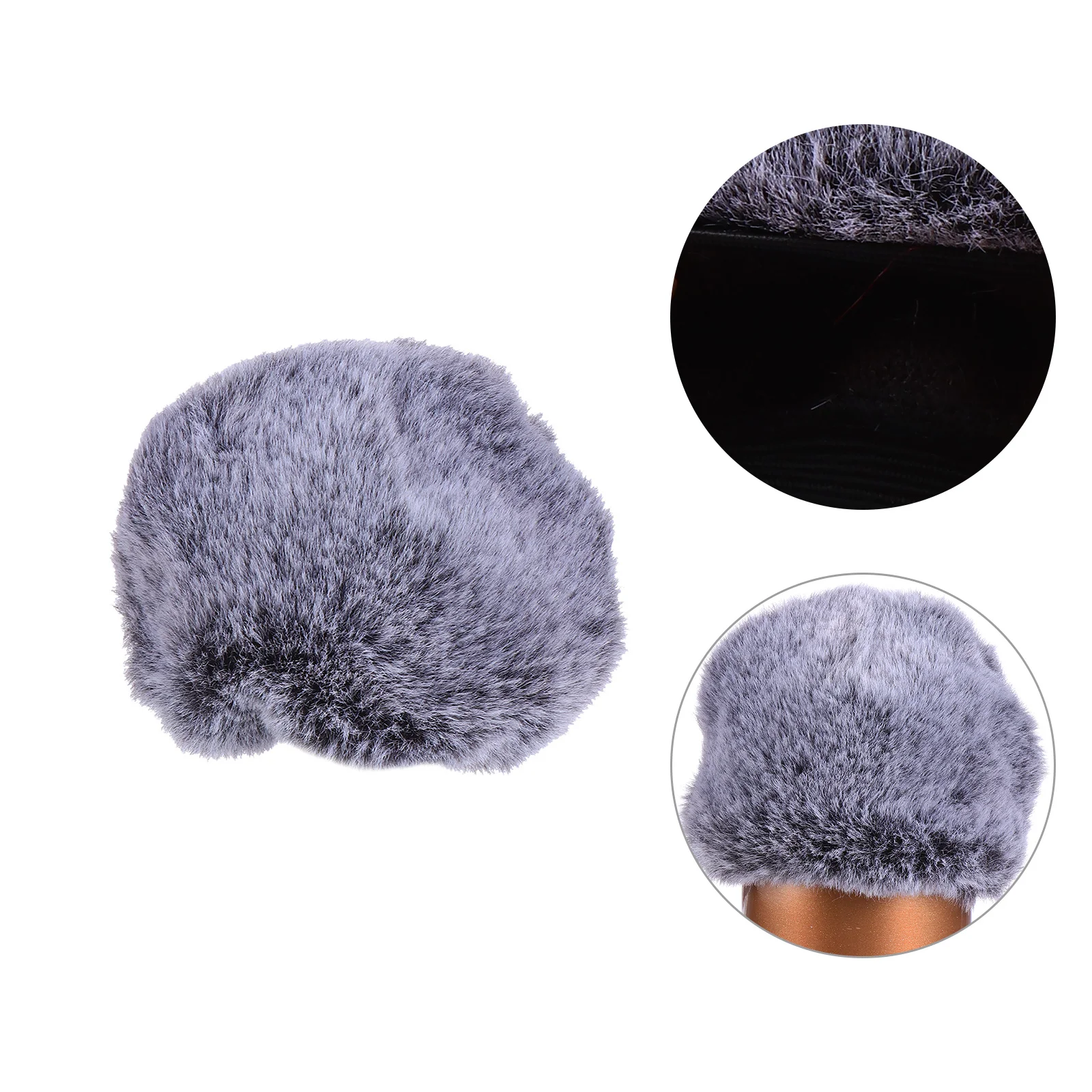 

Microphone Furry Windscreen Muff Compatible With Changba Q3 Wind Noise Reduction For Clear Audio Recording Mic Cover