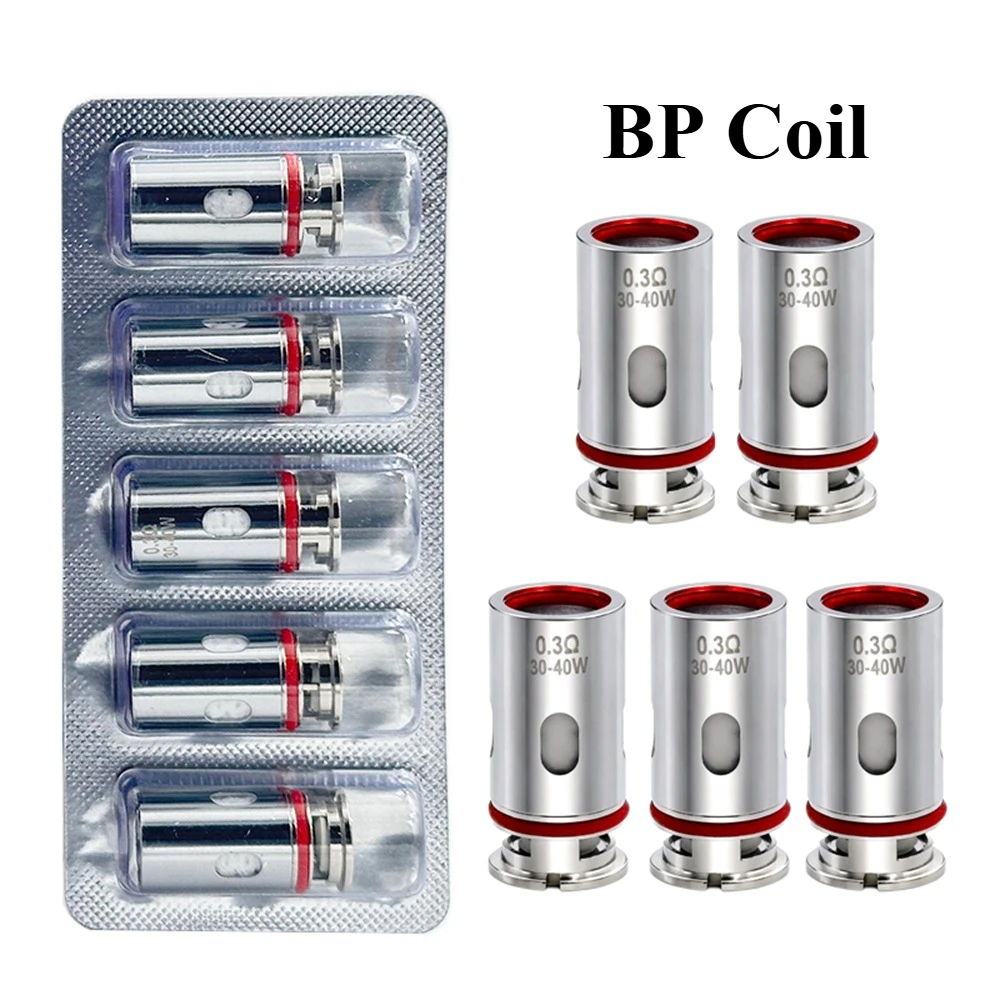HJS BP Coil 0.15ohm 0.3ohm 0.6ohm 1.0ohm BP60 BP80 Rhea X Kit Huracan Onixx BP Series Tank replacement coil - related product image