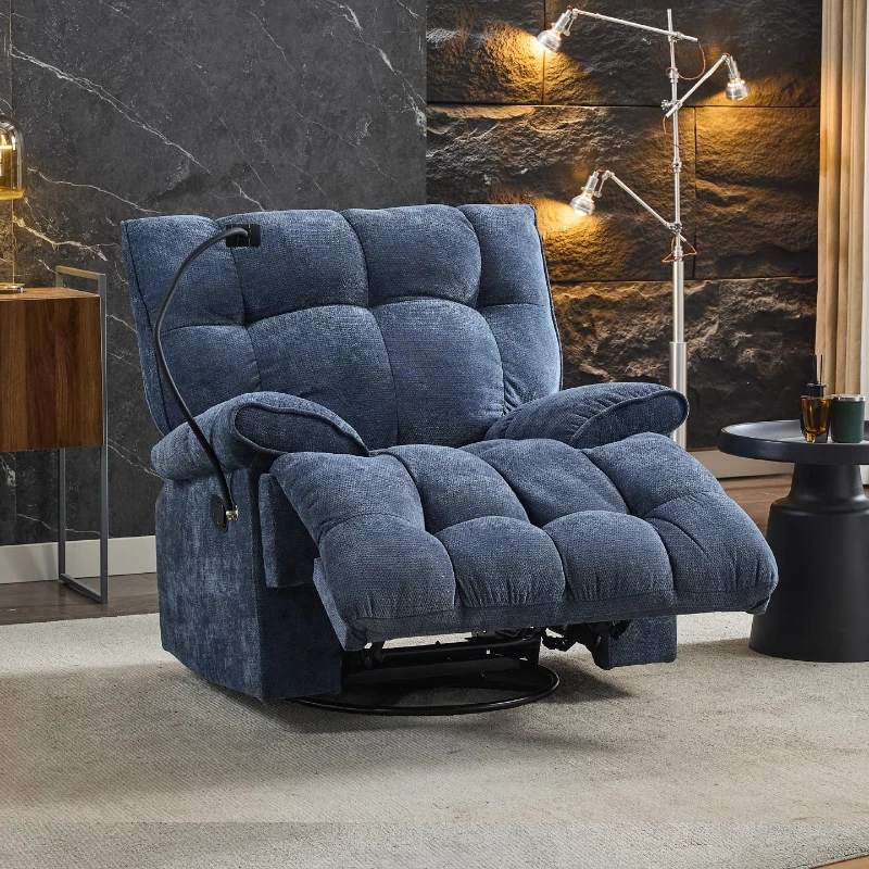 أريكة كهربائية من القماش كريم ترفيهي فردي متعدد الوظائف لغرفة المعيشة واحدة أثناء النوم أريكة استرخاء كرسي أريكة أثاث #1