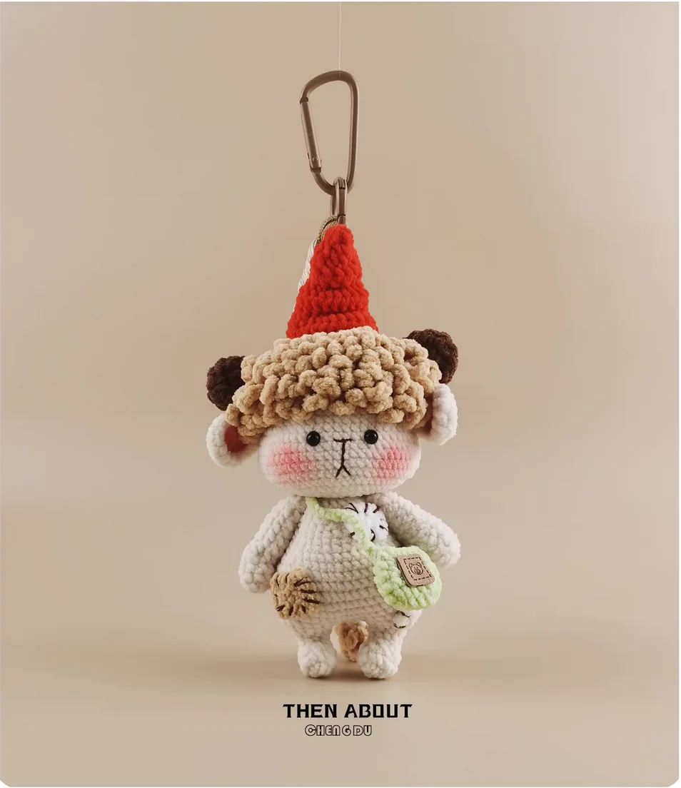 

Симпатичная нашивка, подвеска в виде сумки с ягненком, подвеска-брелок, нишевые подарки для пожилых людей.