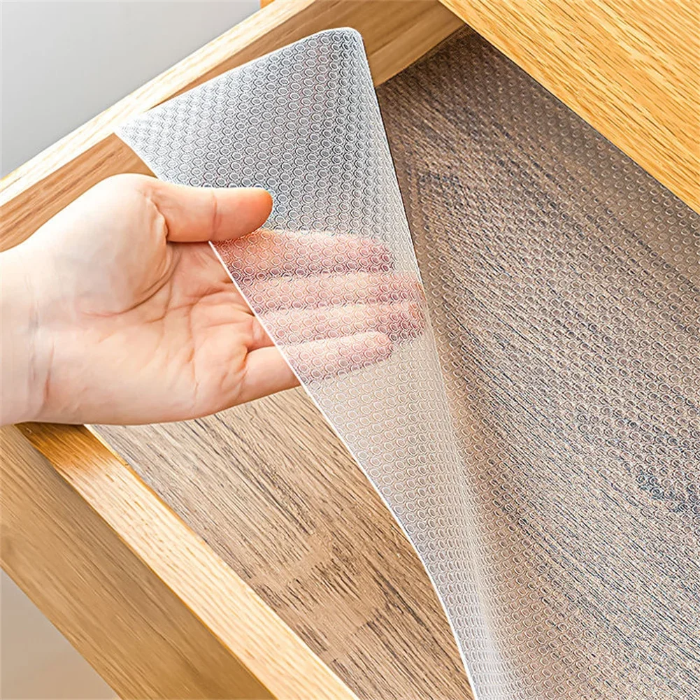 Anti-slip Shelf Mat Dustproof Cupboard Liner For Home Organization Anti-slip Design High-quality EVA Material Non-stick