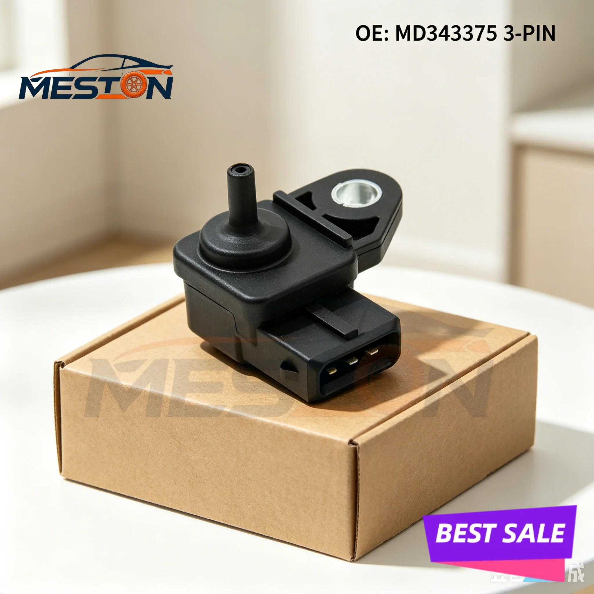 MD343375 MAP Intake Manifold Pressure Sensor for Mitsubishi Mirage 1.5L 1998-2002 Pajero Shogun MK3 L200