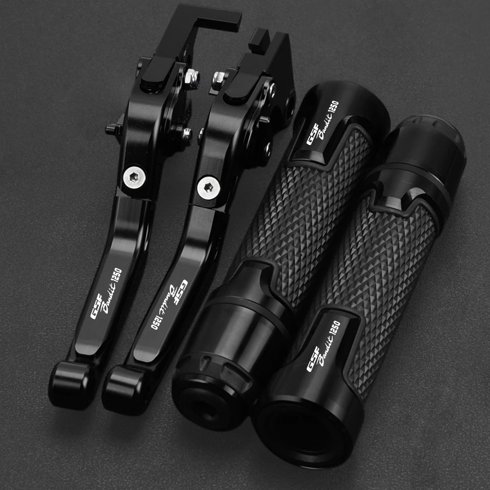 Motorcycle GSF 1250 BANDIT Adjustable Brake Clutch Levers Hand Grips CNC FOR Suzuki GSF1250BANDIT 2007-2015 2014 2013 2012 2011