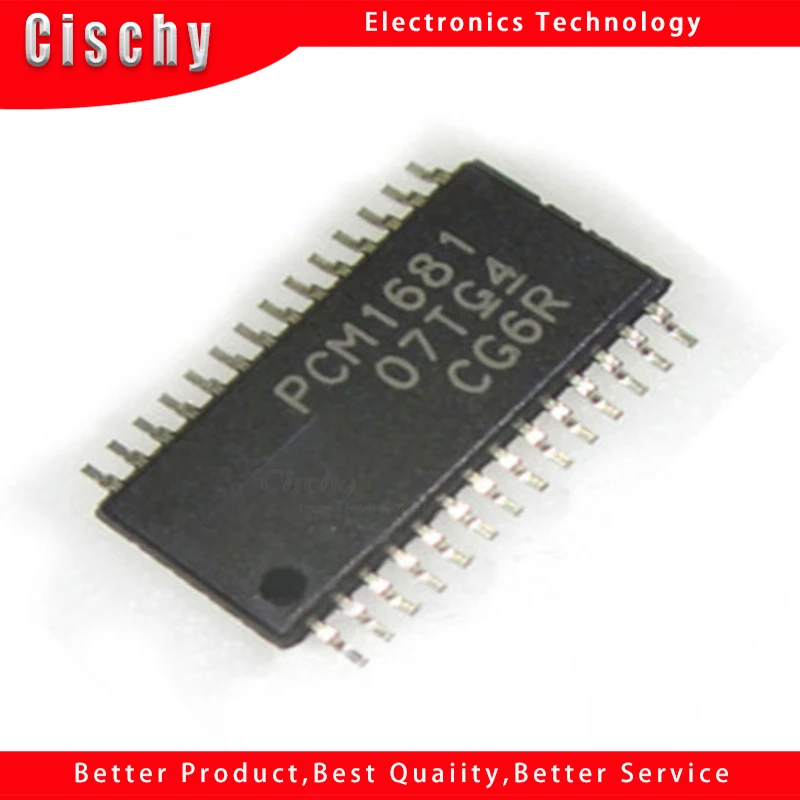 

1pcs/lot PCM1681 PCM1681PWPR PCM1681PWP TSSOP28 In Stock