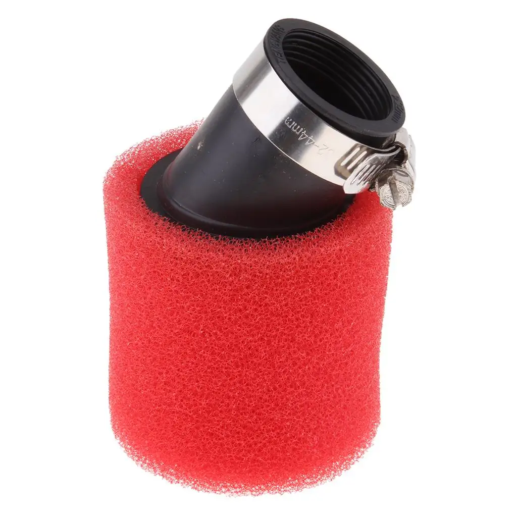 Two Stage Pod Filter Foam Air Filter Cleaner for Quad ATV 110cc 50cc Dirt Bike High Flow Washable Parts