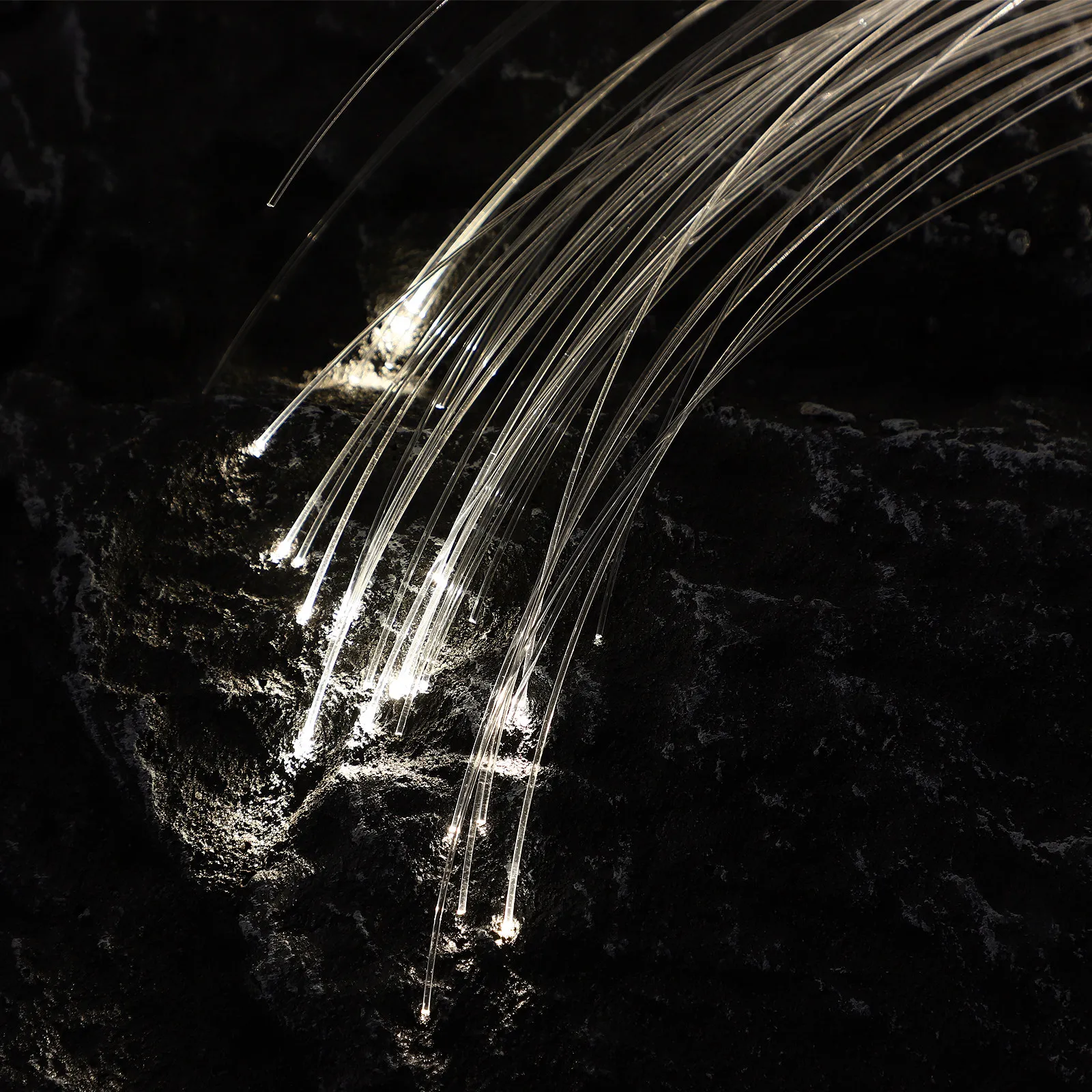 

100 Meters High Transparency Pmma Optical Fiber Glow Cable Soft Flexible End Glow Decorative Light for Restaurant Bar Hotel Park
