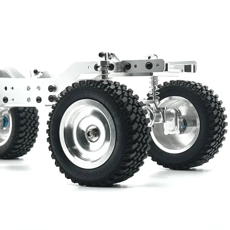 MN MN168 MN128 1/12 RC Climbing Remote Control Car Modified Parts Upgraded Metal Mirror Hub Wheels - Image 5