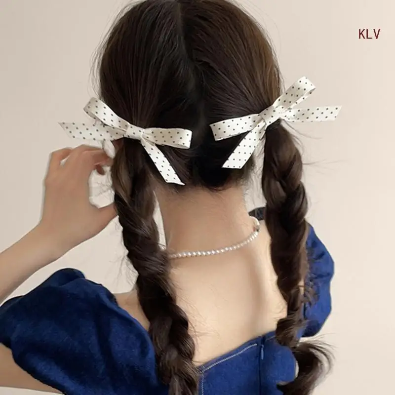 Ribbon Bowknot Hair…
