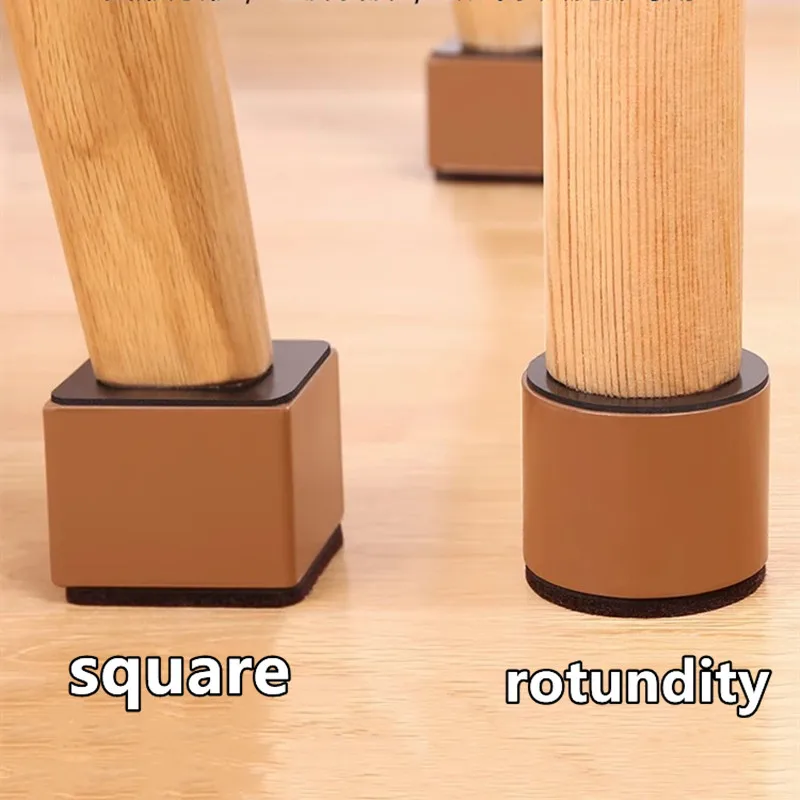 Almohadilla para mesa y silla de 500Kg, almohadilla para Base de aumento, patas de mesa, muebles resistentes al desgaste, armario de té, bloque de elevación de pies, 4 Uds.