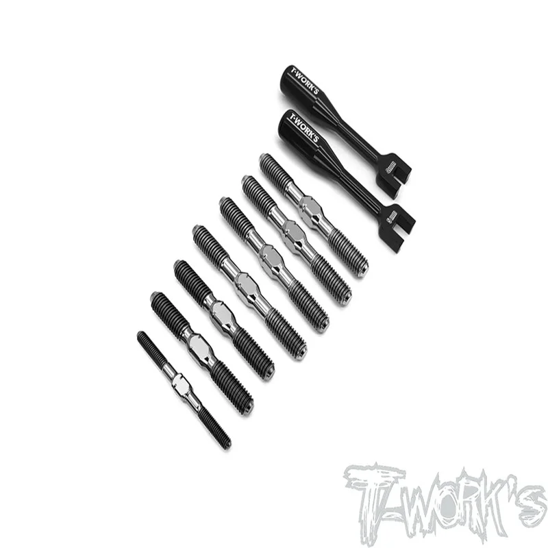 

Original T works TB-257 64 Titanium Turnbuckle Set ( For Serpent SRX8 Pro )ssional Rc part