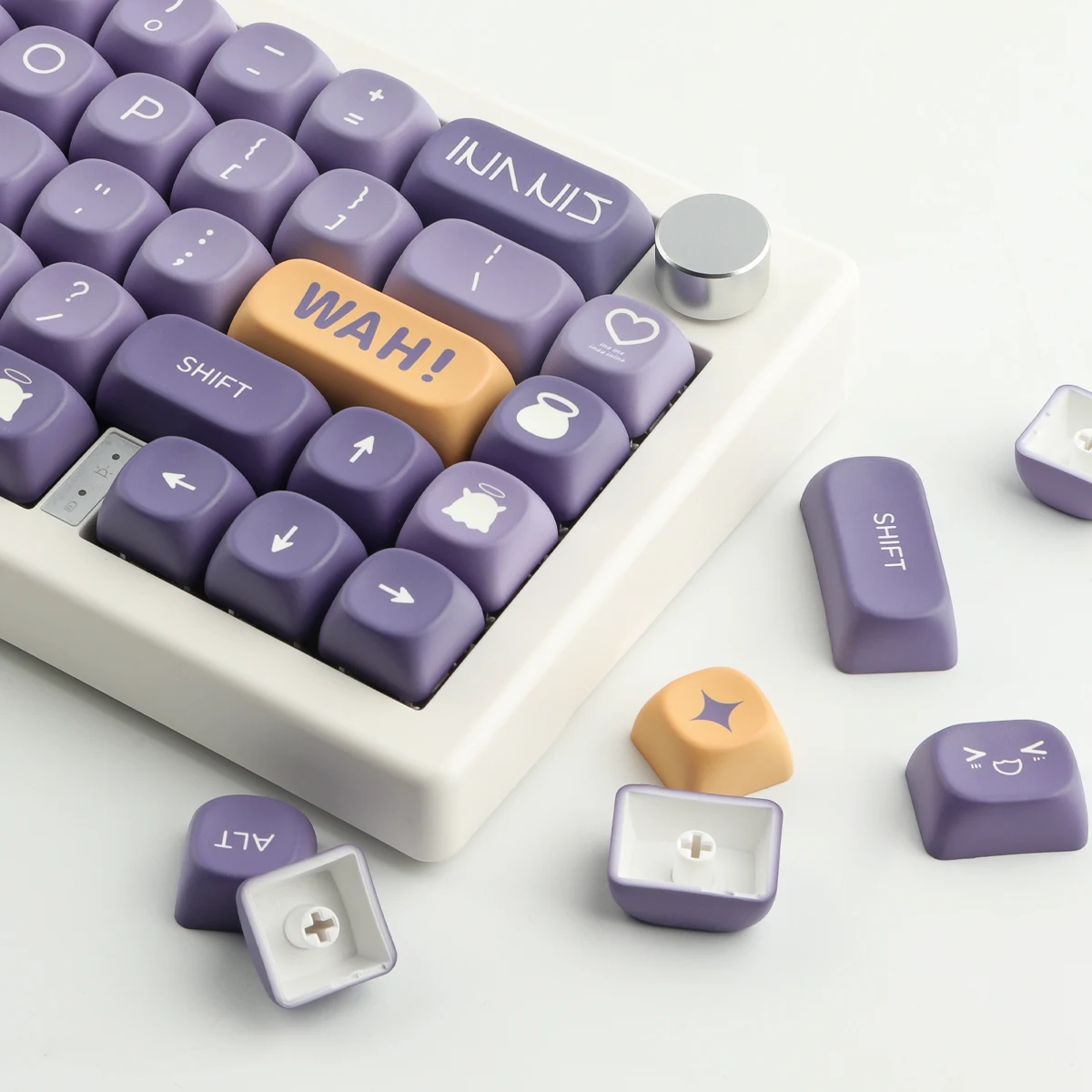 PBT Material Ancient God Sacrifice Dye Sublimation MOA Profile Keycap Fits MX Switches 61/64/68/75/86/98/104 Mechanical Keyboard