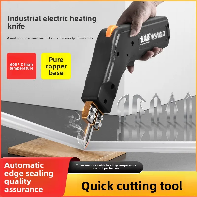 

Electric Knife Plastic Foam Hot Melt Knife KT Board Pearl Cotton Acrylic Sponge Fabric Hot Cutting Knife