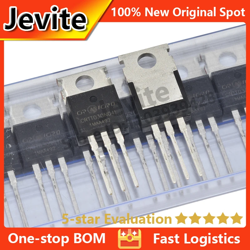 

Jevite 100% New Original electronics Controller 10-50 units/lote CRTT030N04L TO-220 40V 80A MOSFET transistor