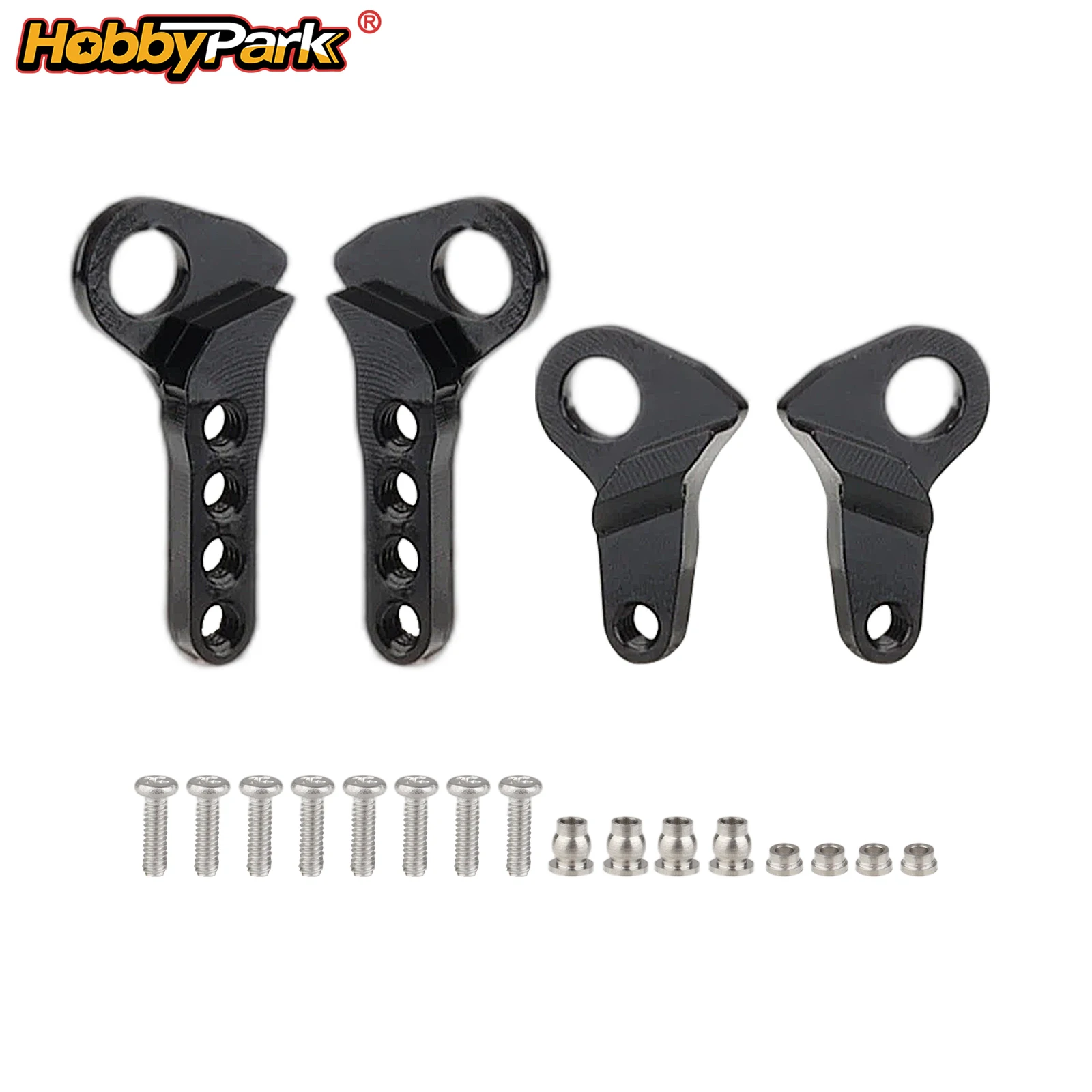 Hobbypark Aluminum Suspension Flex Blades for Axial SCX30 1/30 RC Crawler, High Articulation, Increased Ground Clearance, Durabl