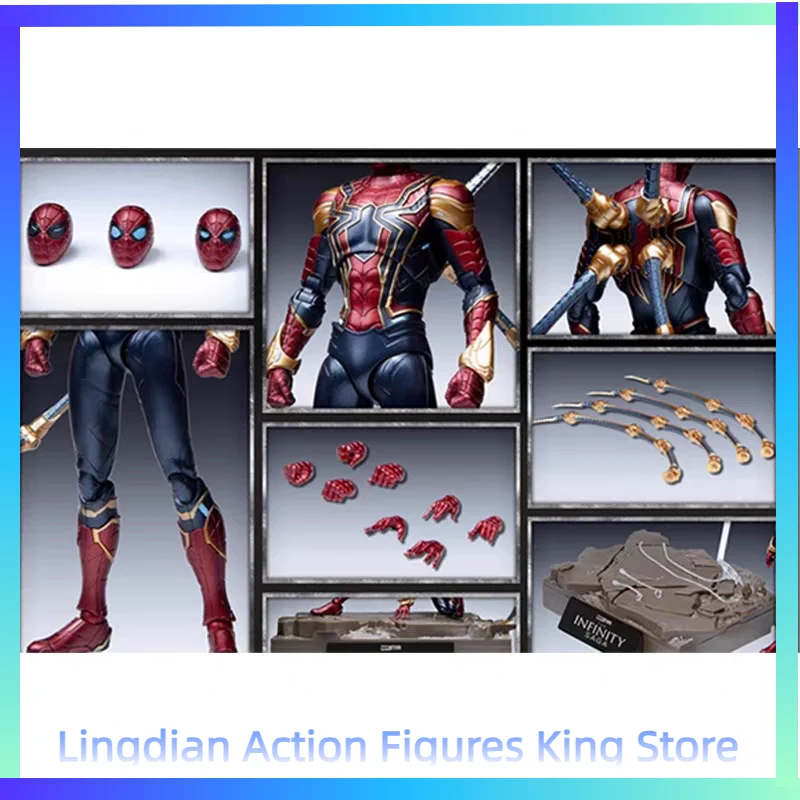 

В наличии: Модель King Iron Spider (IRON SPIDER) Marvel Guochuang, масштаб 1/12, предварительно окрашенная, собранная модель, коллекционная игрушка, подарок.
