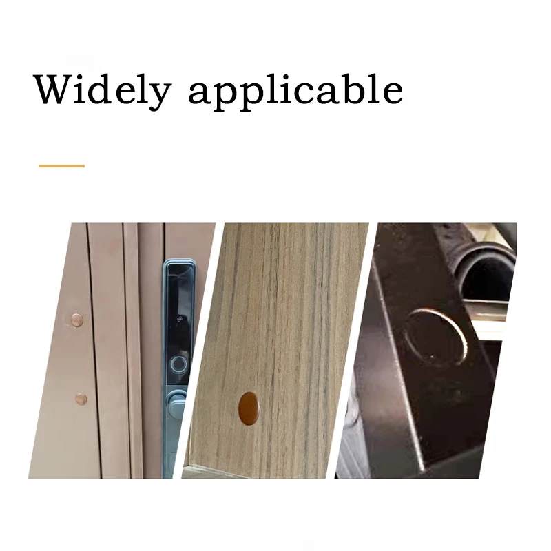 5 ~ 40 مللي متر ثقب بلاستيكي أسود التوصيل لوحة ثقب التوصيل ، الحفر المسمار ، الأثاث ثقب التوصيل ، مكافحة سرقة ثقب الباب التوصيل #6