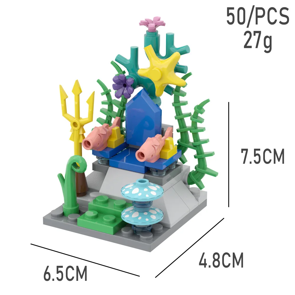 Bloques de construcción medievales del trono del líder MOC Monster World, juguetes de ladrillos de dificultades diferentes compatibles con LEGO
