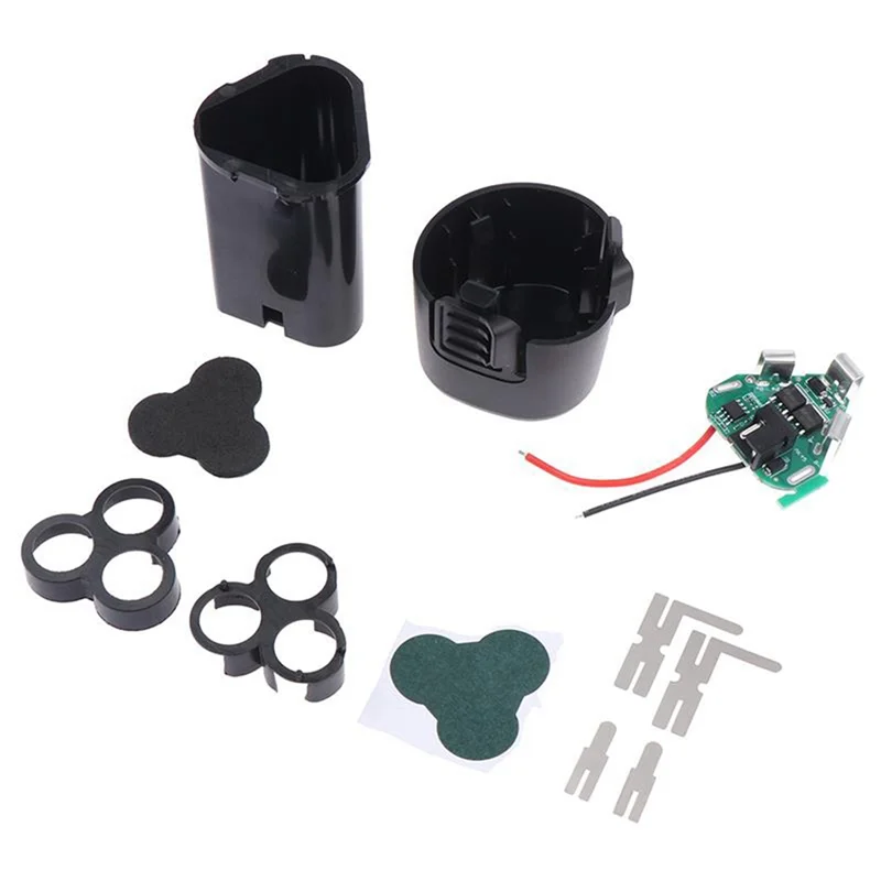 

B03C-2Set Hand Drill Power Li- Battery Protection Board Hand Drill Board As Shown Plastic BMS 18650 Lithium Box Circuit Pack