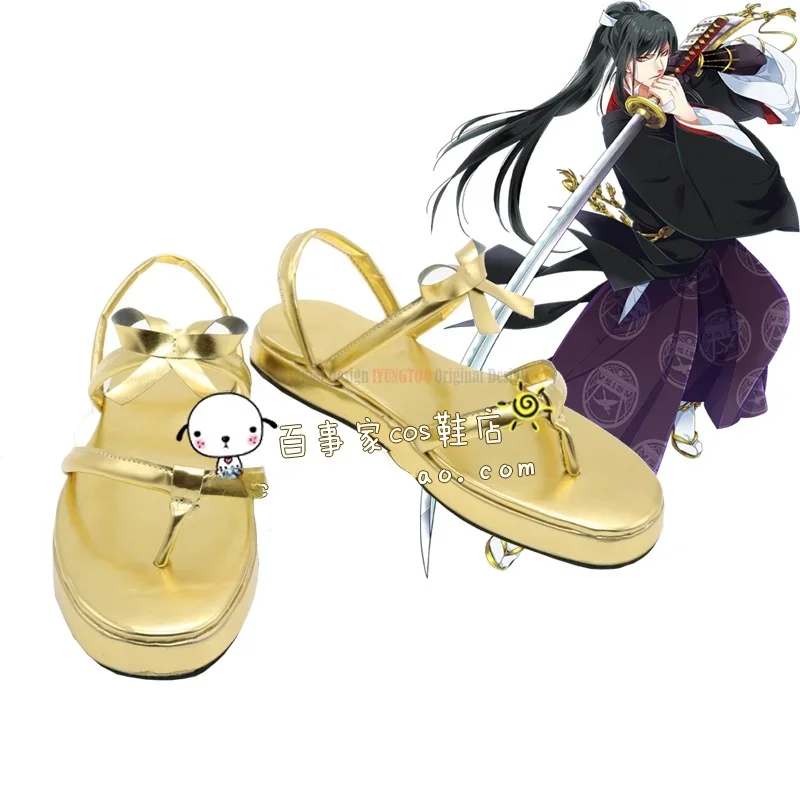 Touken Ranbu Taroutachi Обувь с персонажами аниме Обувь для косплея Сапоги Костюм для вечеринки Опора