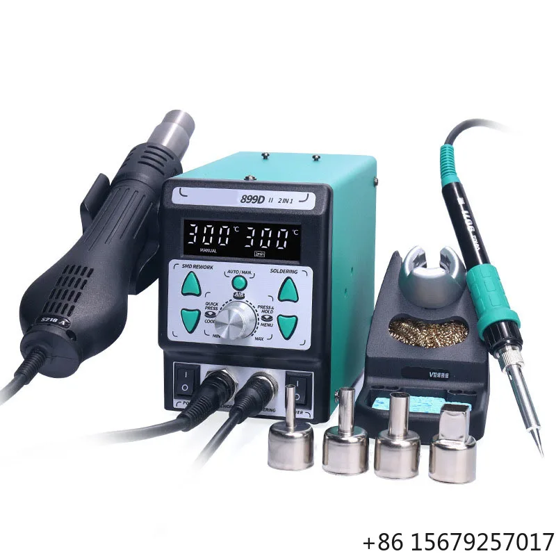 Yihua 8786D 862BD 899D 2-in-1 Hot air Gun Temperature Control Soldering Iron Disassembly  Constant Temperature Welding Station