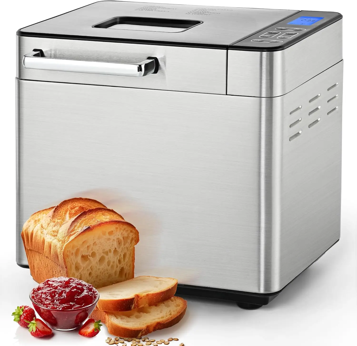 Bread Maker Machine 13 Program 2LB Bread Maker Bread Machine with 3 Loaf Sizes and 3 Crust Colors Breadmaker Dough Maker