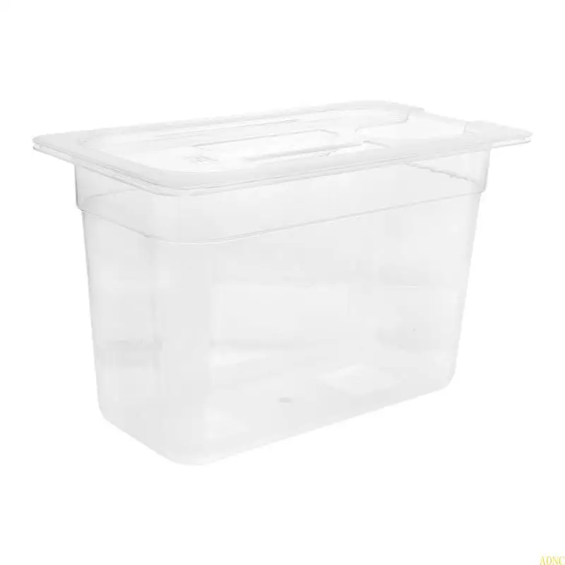 

A0NC High Capacity 6L Slow Cooking Container Plastic Sous Vide Water with Lid