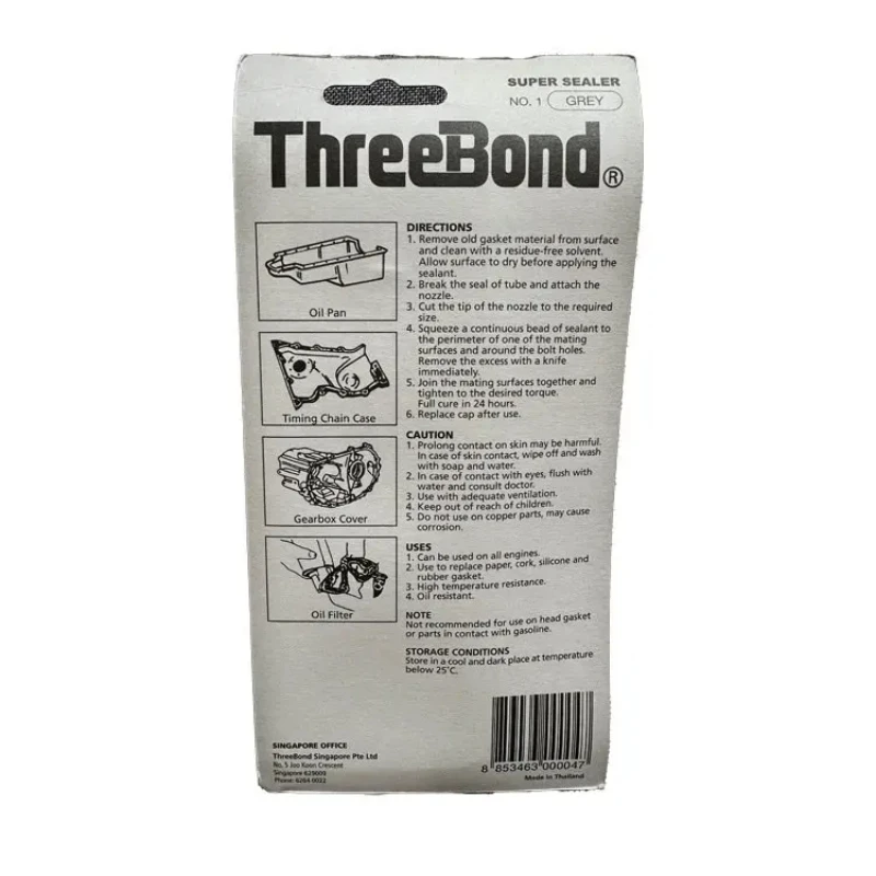 Roubo Alta TEMP RTV Silicone Junta Maker, inodoro, produto original