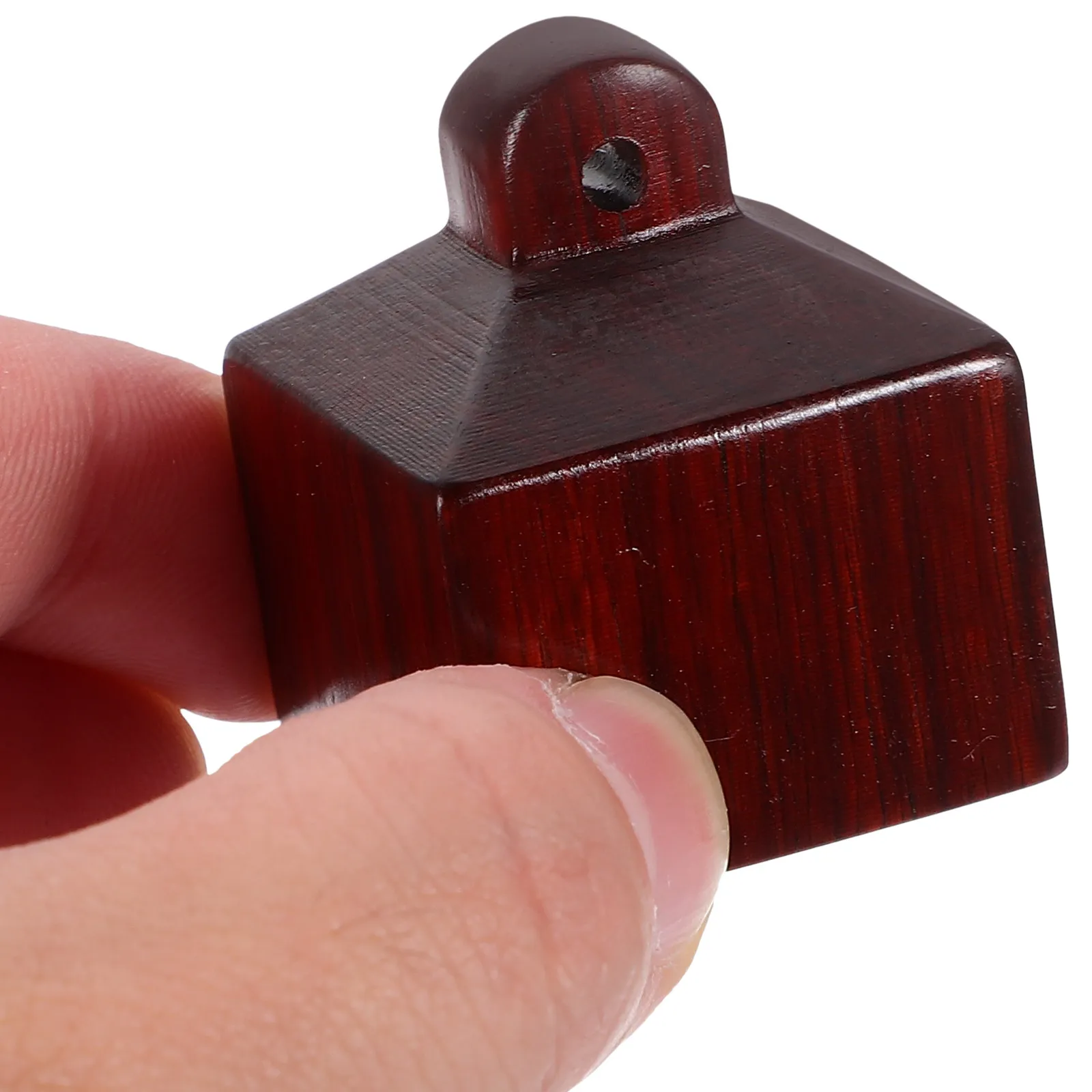 Wooden Stamp Pendant Blank Carving Seal DIY Name Stamp for Jewelry Making Art Craft Calligraphy Painting Scrapbooking