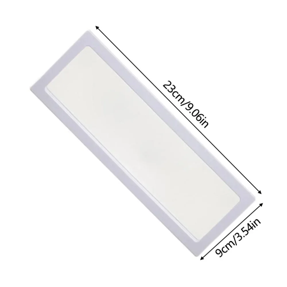 Plastic Transparent Square Frame Storage Box 14x14cm