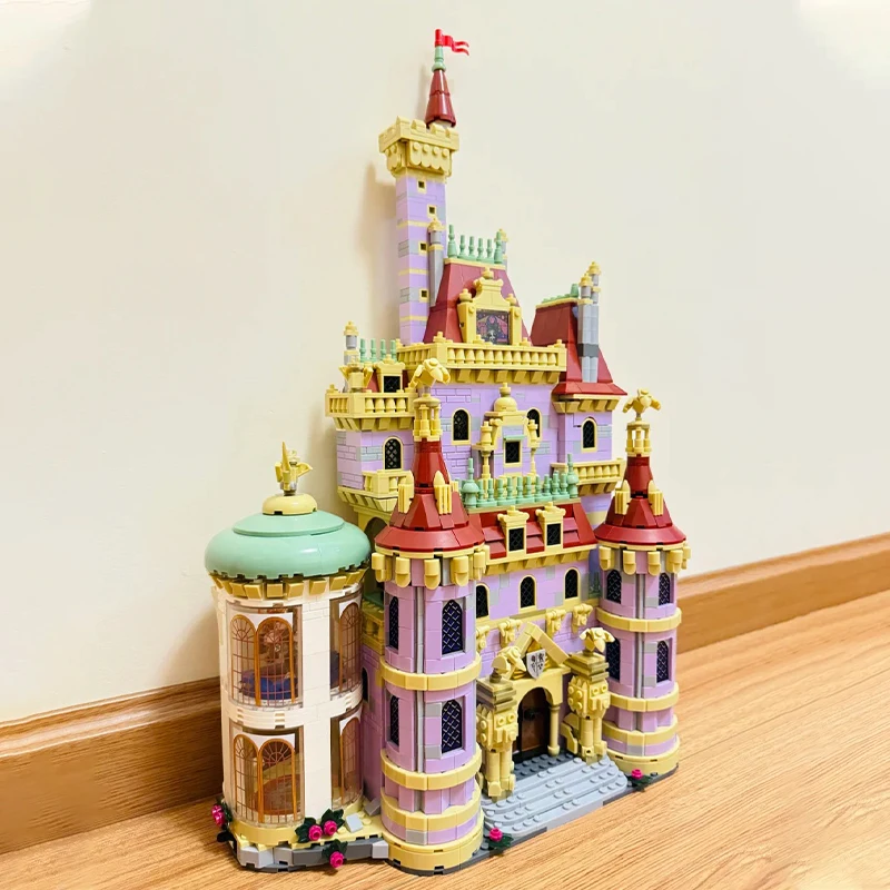 جديد 2916 قطعة كتل قلعة الجمال لعبة رومانسية تجميع نموذج ديكور المنزل Moc 43263 الكبار للفتيات هدية عيد ميلاد لعبة لطيفة نموذج
