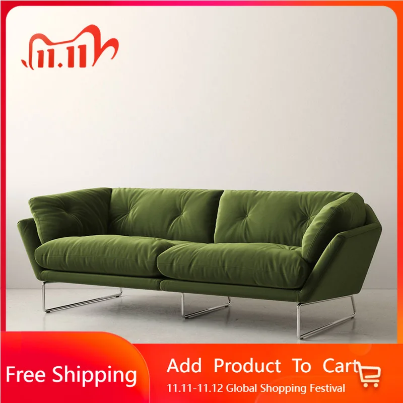 

Display Modern Sofa European Sectional Design 3 Seater Sofa Elegantes Recliner Lazy Puffs Postmodern Divano Salon Furniture