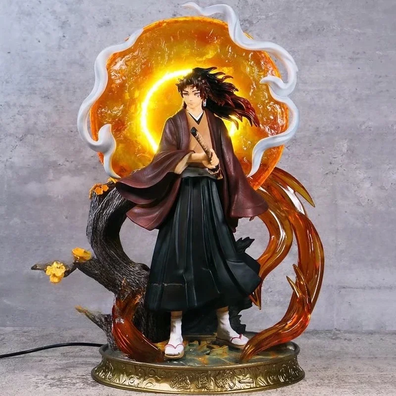 

New Demon Slayer Tsugikuni Yoriichi Handmade Action Figures Original Hand-Made Pvc Model Anime Figure Cool Boys Collection Toys