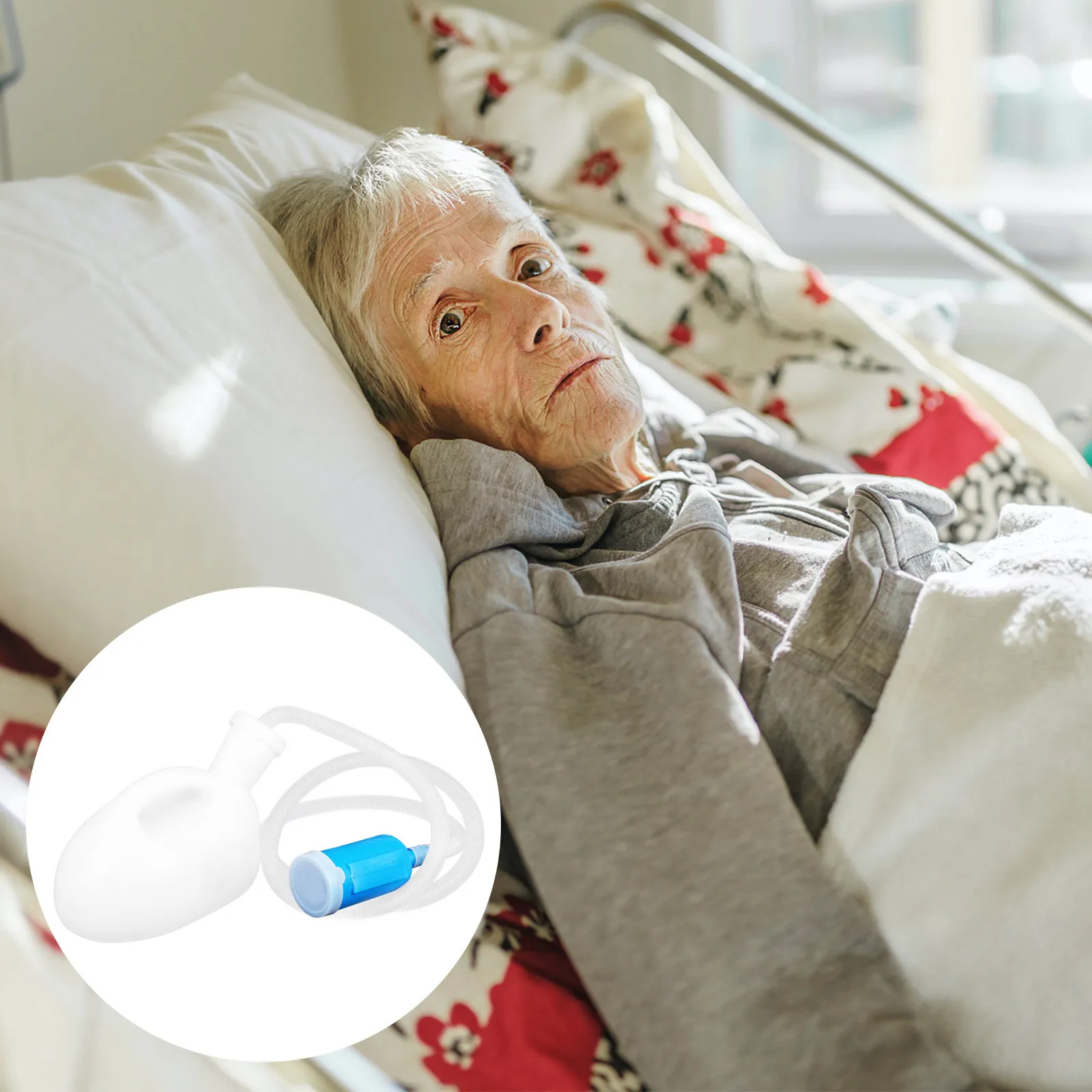 

2000Ml Large Portable Urinal Bottle Durable Abs Bedside Chamber Pot For Elderly Patient Hospital Home Use Emergency Pee Bottle