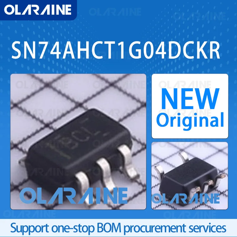 10/50/100Pcs SN74AHCT1G04DCKR SC70-5 original 100% ic chip Inverter RoHS 1 Circuit Voltage 5.5 V