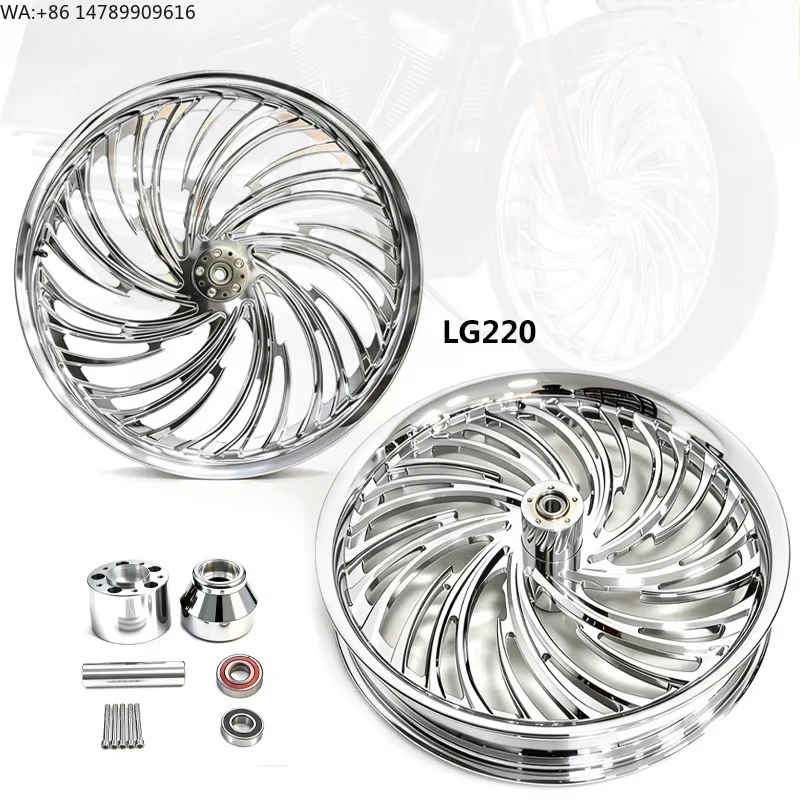 Custom Motorcycle Wheels In All SizesMotorcycle Forged Rims 19-30inch Front Wheels Are Suitable For Installation On The Road Kin