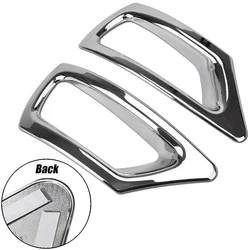 Car Chrome Rear Fog Light Cover Trim For Dodge Journey Fiat Freemont 2011 - 2018